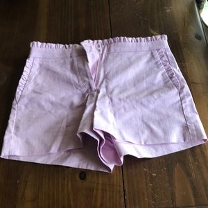 Lavender J Crew Shorts